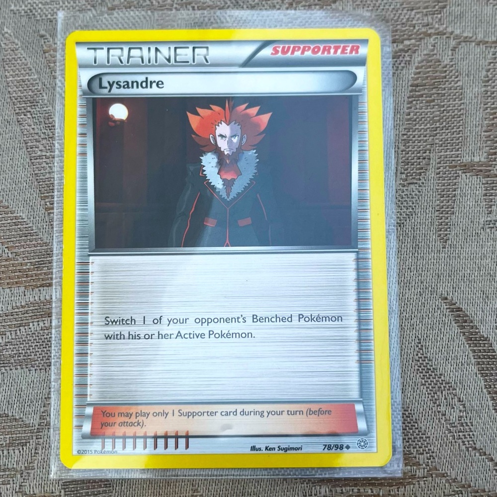 Lysandre Trainer #78/98 XY Ancient Origins 2015 Pokemon Card TCG